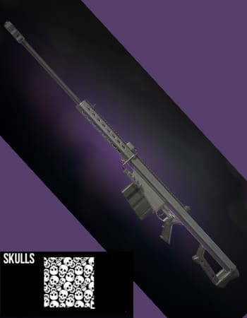 Modern Strike Online | BarretM82 Skin Skulls Modern Strike Online | BarretM82 Skin Skulls - zilliongamer