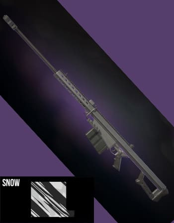 Modern Strike Online | BarretM82 Skin Snow Modern Strike Online | BarretM82 Skin Snow - zilliongamer