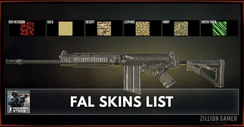 Modern Strike Online Fal Skins List