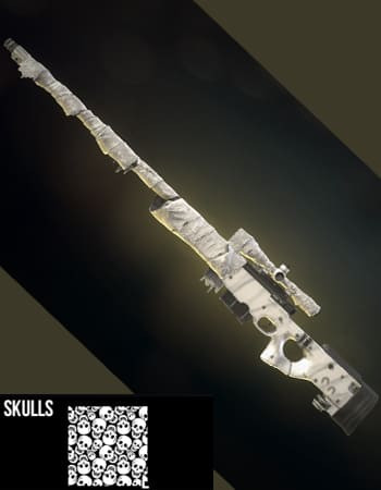 Modern Strike Online | L96 Arctic Skin Skulls Modern Strike Online | L96 Arctic Skin Skulls - zilliongamer