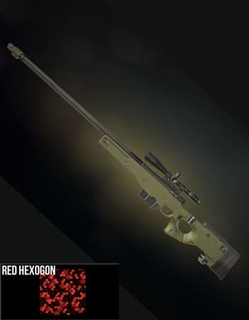 Modern Strike Online | L96 Skin Red Hexagon Modern Strike Online | L96 Skin Red Hexagon - zilliongamer