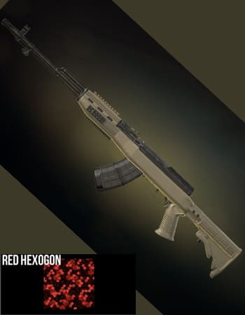 Modern Strike Online | SKS Skin Red Hexagon Modern Strike Online | SKS Skin Red Hexagon - zilliongamer