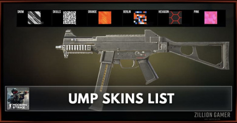 Modern Strike Online UMP Skins List