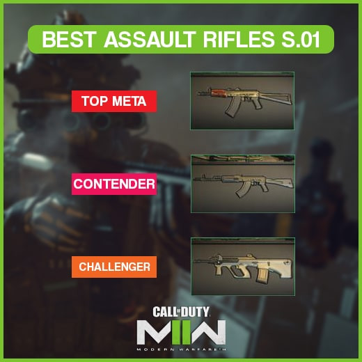 Best Assault Rifles Modern Warfare 2