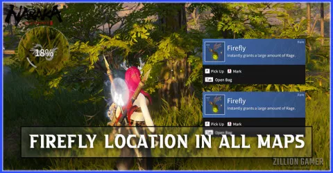 All Firefly Location in Naraka Bladepoint