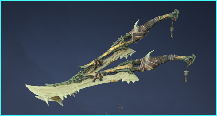 Marrowblade Oblivion Dual Blades Skin in Naraka Bladepoint - zilliongamer