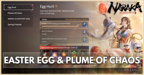 Naraka Bladepoint: New Event Egg Hunt and Plume of Chaos