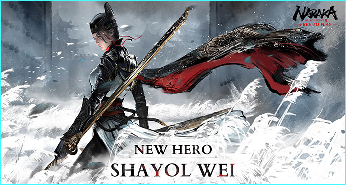 New Hero Shayol Wei Release Date in Naraka Bladepoint - zilliongamer