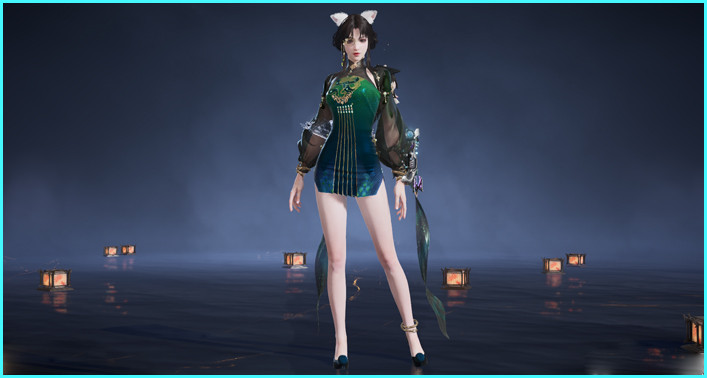Operatic Legend Madam Green Snake Justina Gu Outfit Skin in Naraka Bladepoint - zilliongamer