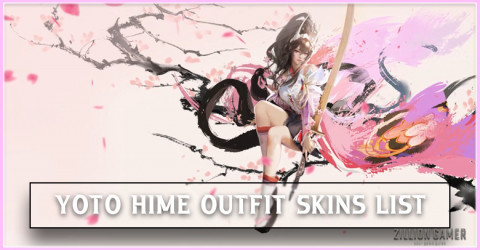 Yoto Hime Outfit Skins List in Naraka Bladepoint