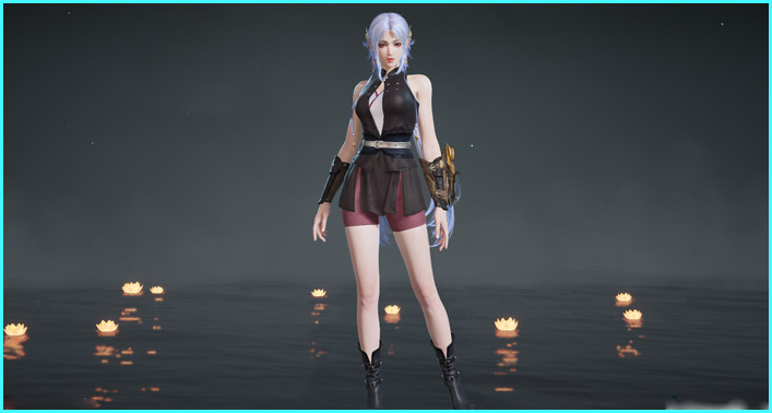 Soft Leather Dark Zai Outfit Skin in Naraka Bladepoint - zilliongamer