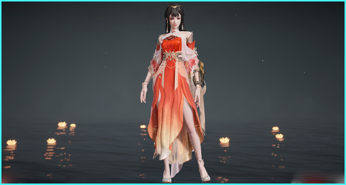 A Chinese Ghost Story Floral Shade Ziping Yin Outfit Skin in Naraka Bladepoint - zilliongamer