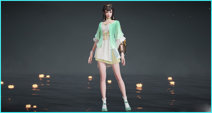 Cloth Shirt Earthly Fragrance Ziping Yin Outfit Skin in Naraka Bladepoint - zilliongamer