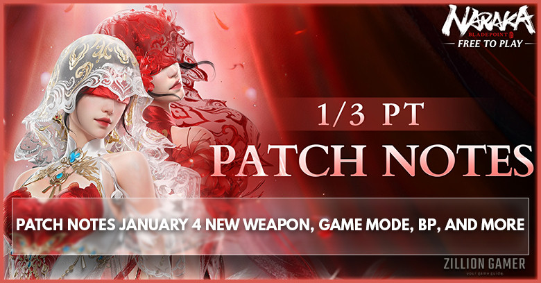 Patch Notes January 4: Game Mode, New Weapon, and Hero Changes