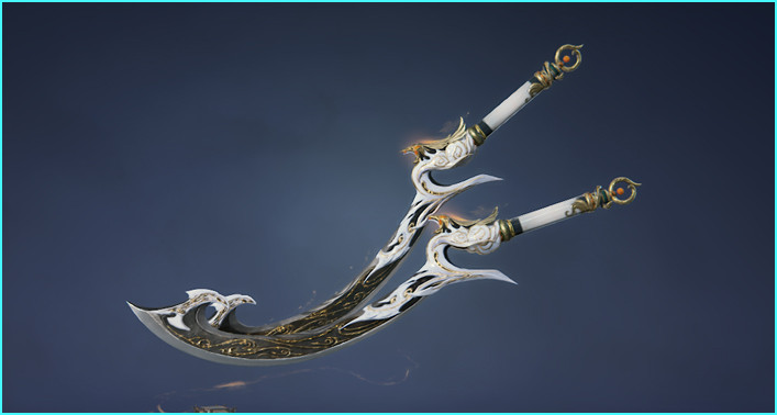 The Simurgh Scythe Dual Blades in Naraka Bladepoint - zilliongamer