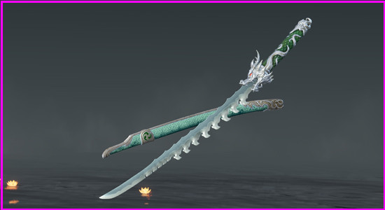 Katana Naraka Bladepoint: Ryuzan Cerulean