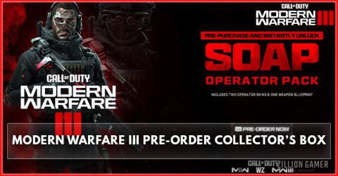 Call Of Duty Modern Warfare 3 Pre Order Collector's Box & Bonuses