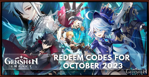 Genshin Impact Redeem Codes & Rewards for October 2023