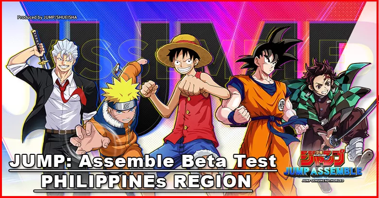 Jump Assemble Beta Test Announce in Philippines Region