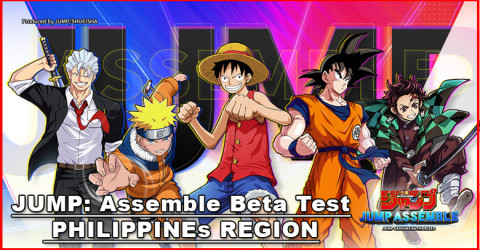 Jump Assemble Beta Test Announce in Philippines Region