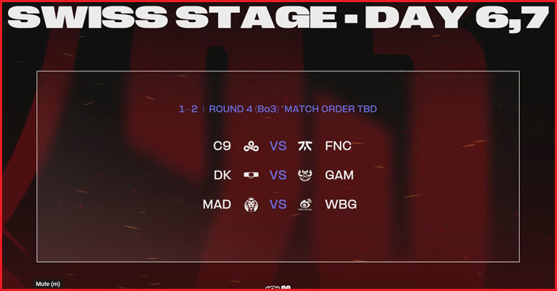 LoL World 2023 Swiss Stage Day 6,7 Round 4 1-2 Pool Match Order - zilliongamer