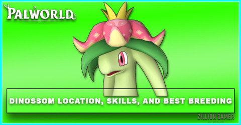 Palworld | Dinossom Guides Location, Skills, and Breeding