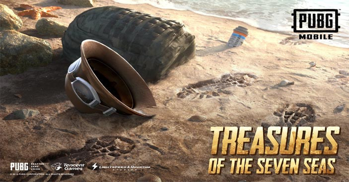 Treasures of the seven seas in PUBG MOBILE