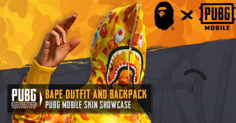 BAPE X PUBG MOBILE Set