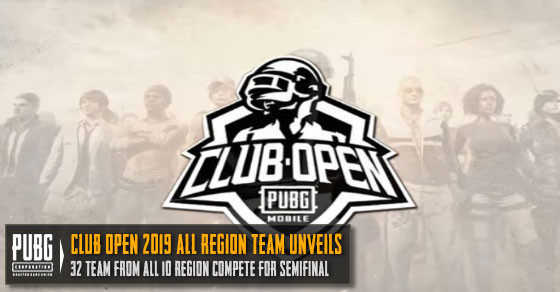 PUBG Mobile Club Open 2019 All Region Team unveils