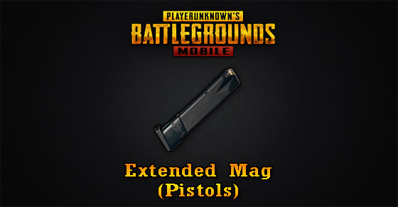 Extended Mag (Pistols) | PUBG MOBILE - zilliongamer