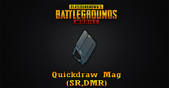 Quickdraw Mag (SR,DMR) | PUBG MOBILE - zilliongamer