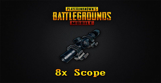 8x Scope  PUBG MOBILE - zilliongamer