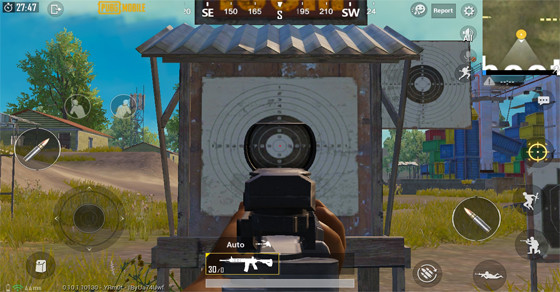 This red dot gun skin looks amazing : r/PUBGMobile