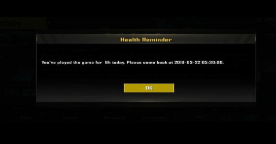 Why in India Cannot play PUBG Mobile more than 6 hours ?