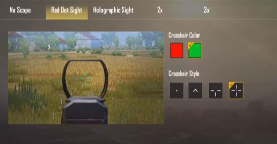 PUBG Mobile Crosshair Style - PUBG Mobile | zilliongamer