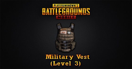 Military Vest (Level 3) | PUBG MOBILE - zilliongamer
