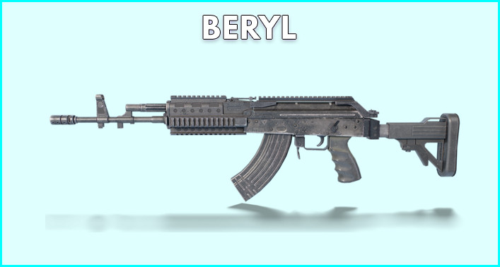 Beryl M762 Best Assault Rifle in PUBG Mobile Update 2.6 - zilliongamer
