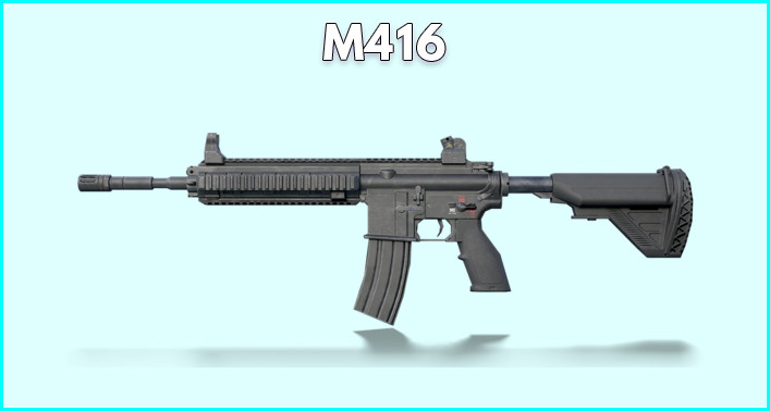 M416 Best Assault Rifle in PUBG Mobile Update 2.6 - zilliongamer