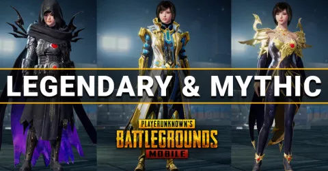 PUBG Mobile Legendary & Mythic Outfit Skins List PUBG Mobile Legendary & Mythic Outfit Skins List