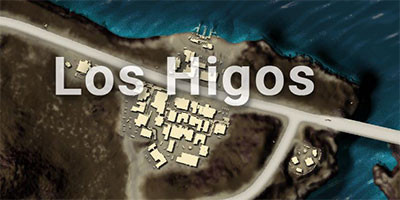 Los Higos in PUBG Mobile Map Location & Information.