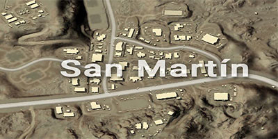 San Martin in PUBG Mobile Map Location & Information.