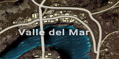 Valle del Mar in PUBG Mobile Map Location & Information.