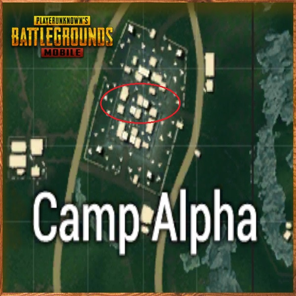 Camp Alpha Middle Side | PUBG MOBILE - zilliongamer your game guide