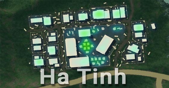 Ha Tinh Loot heatmap | PUBG Mobile - zilliongamer