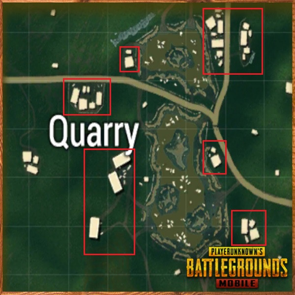 Quarry Houses | PUBG MOBILE - zilliongamer your game guide