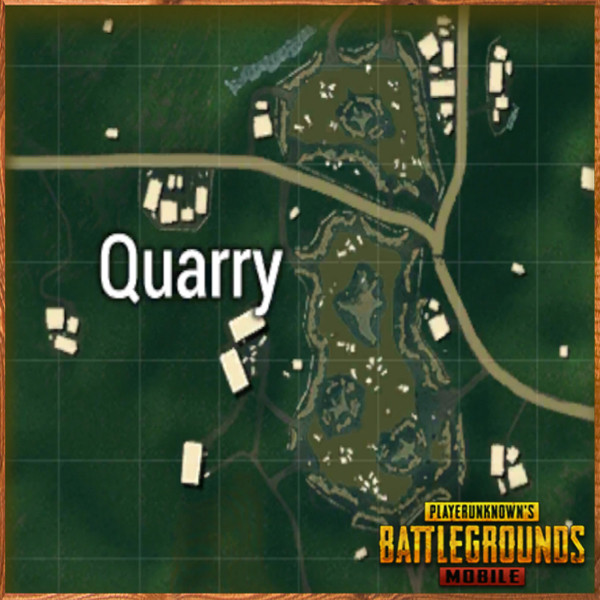 Quarry top view | PUBG MOBILE - zilliongamer your game guide