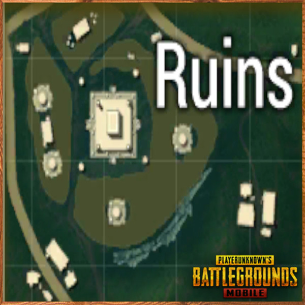 Ruins Map overview | PUBG MOBILE - zilliongamer your game guide