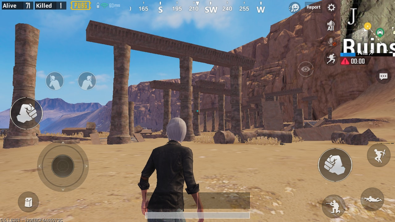 Ruins area in PUBG MOBILE - zilliongamer your game guide