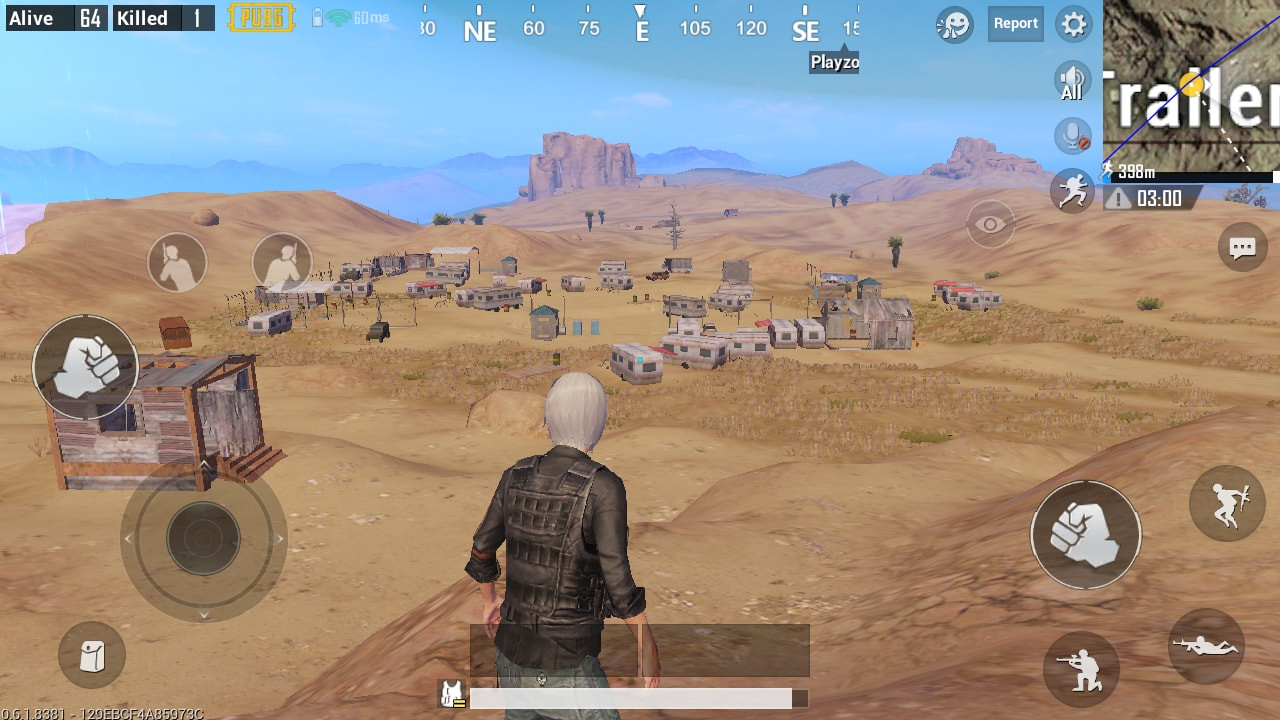 Trailer Park View in PUBG MOBILE - zilliongamer your game guide