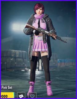 Pretty in Pink Outfit Skin Pubg Mobile - zilliongamer